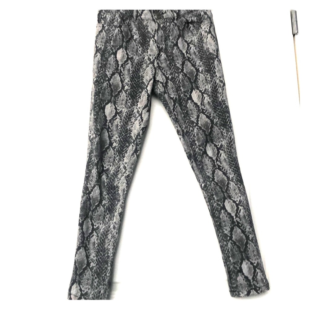 Snake print express pants